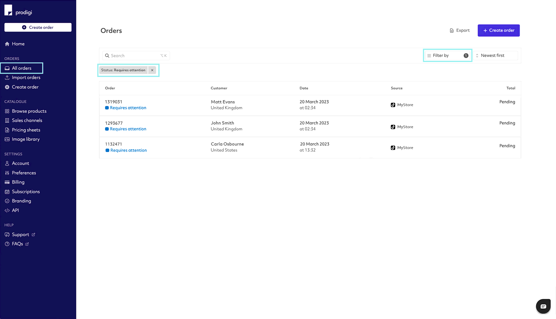 Überprüfen oder personalisieren Sie Ihren TikTok Reihenfolge, Schritt 2