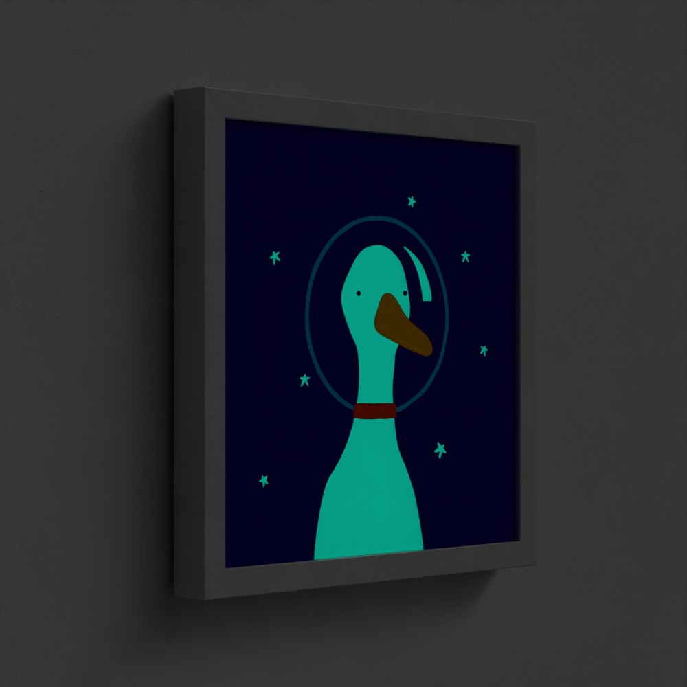 Box framed gitd dark