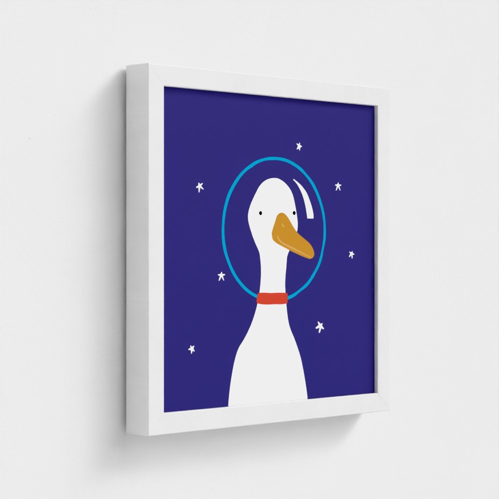 Box framed gitd light