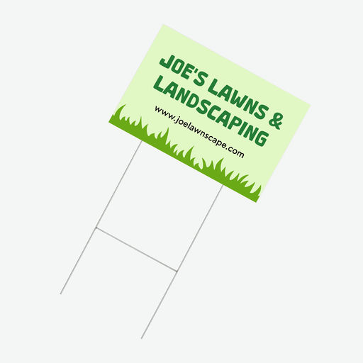 Yard signs